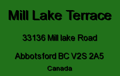 Mill Lake Terrace 33136 MILL LAKE V2S 2A5